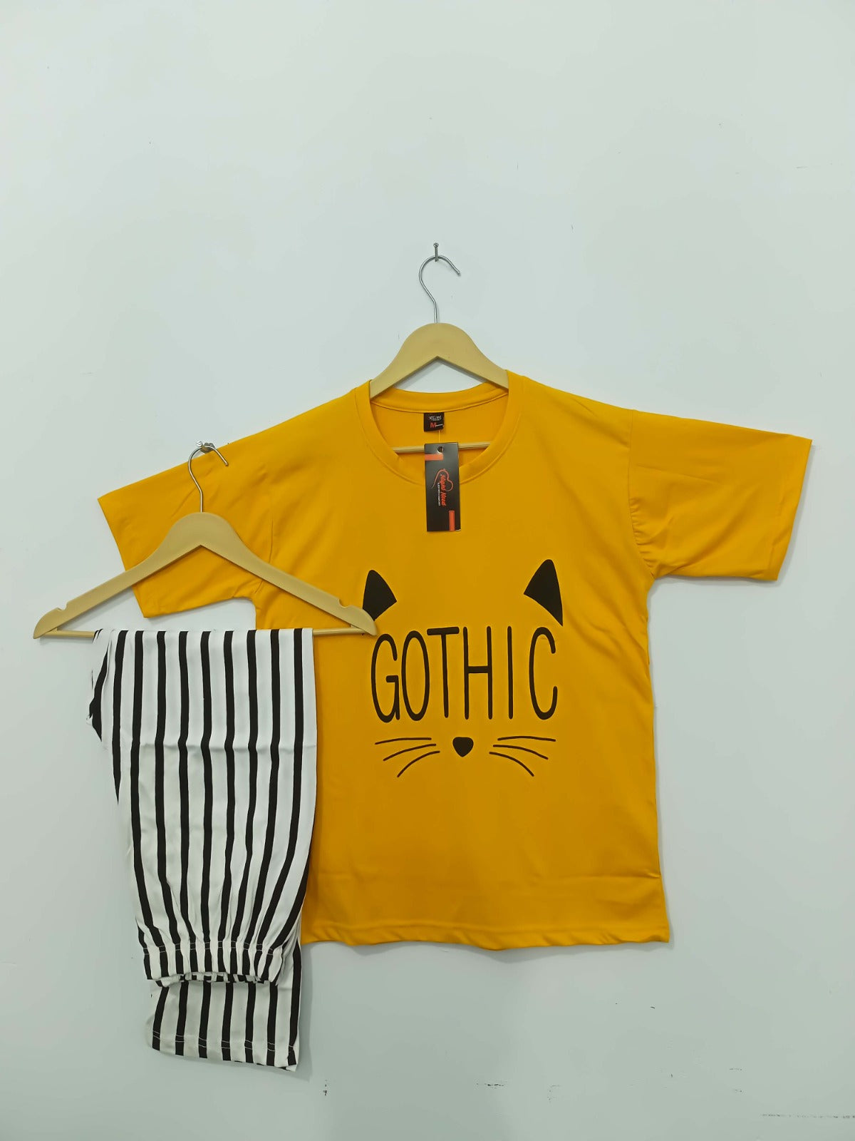 Gothic Printed Night Suit