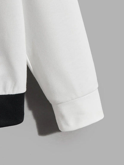 Winter Maroon Black Hoodie For Men