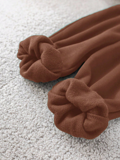 Coffee Color New York Printed Kids Winter Suit (Each)