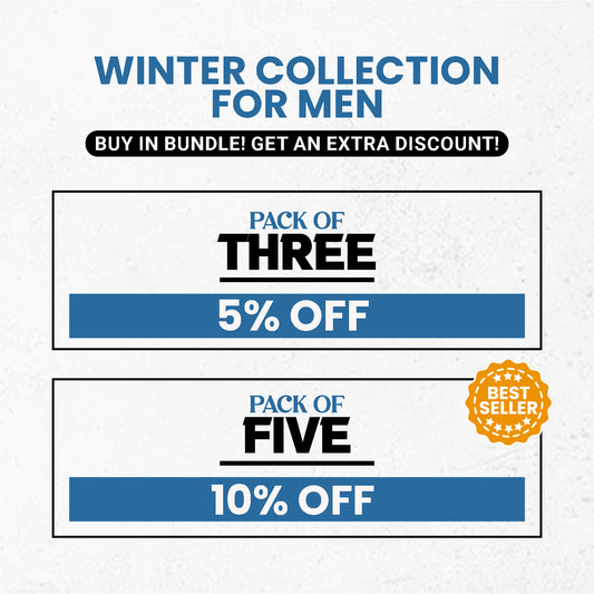 Winter Collection For Men Bundle (Extra Discount)