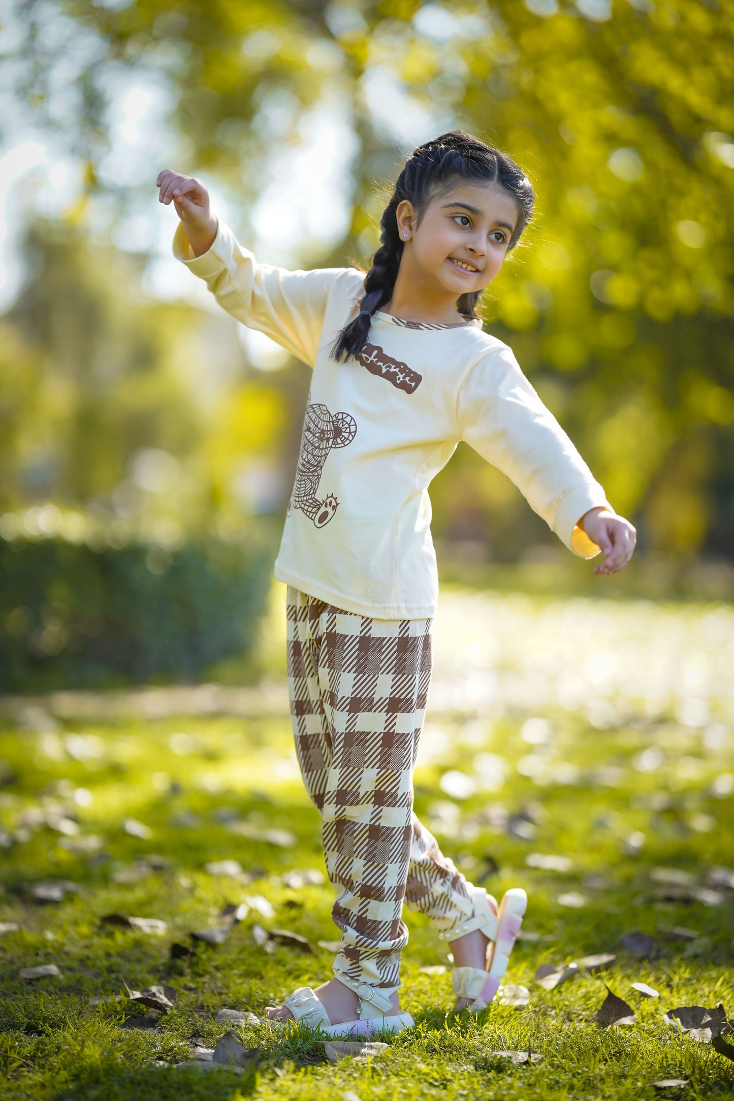 Check Bear Kids Suit (Each)