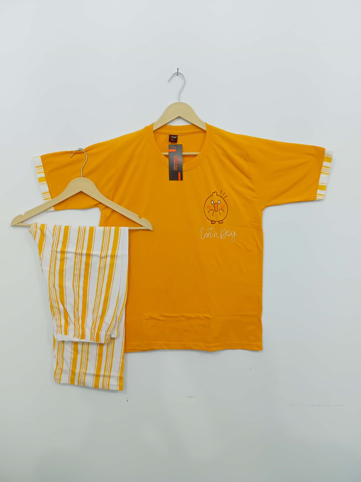 Yellow Duck Printed  Night Suit